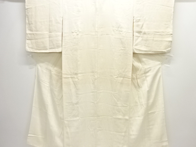 アンティーク　白錦紗中着